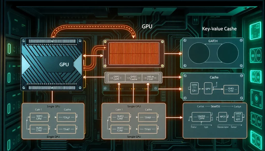 Featured image for Batasan Penggunaan KV Cache Saat Menggunakan Single GPU vs Multi-GPU — Ollama